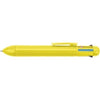 Branded Promotional EIGHT COLOUR PLASTIC BALL PEN in Yellow Pen From Concept Incentives.