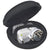 Branded Promotional EU PLUG & USB CAR CHARGER TRAVEL SET in Black Charger From Concept Incentives.