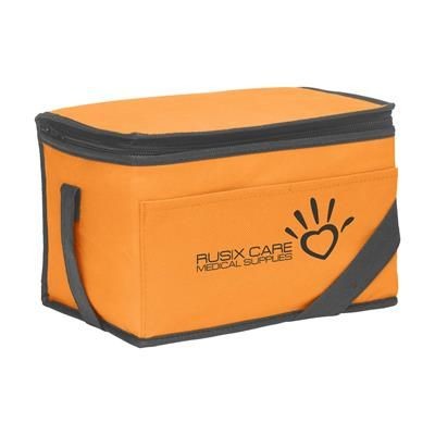 Branded Promotional KEEP-IT-COOL COOLING BAG in Orange Cool Bag From Concept Incentives.