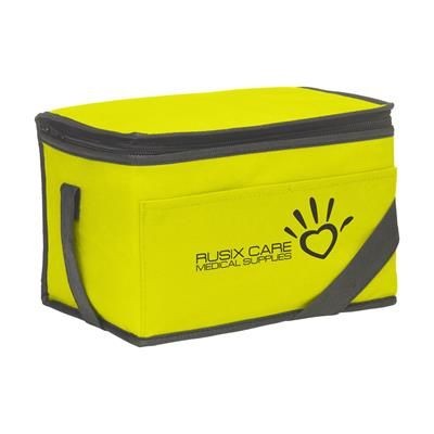 Branded Promotional KEEP-IT-COOL COOLING BAG in Lime Cool Bag From Concept Incentives.