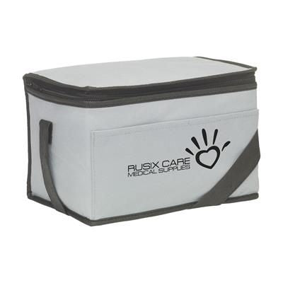 Branded Promotional KEEP-IT-COOL COOLING BAG in Grey Cool Bag From Concept Incentives.