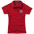 Branded Promotional OTTAWA SHORT SLEEVE LADIES COOL FIT POLO in Red Polo Shirt From Concept Incentives.