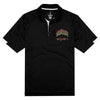 Branded Promotional KISO SHORT SLEEVE MENS COOL FIT POLO in Black Solid Polo Shirt From Concept Incentives.