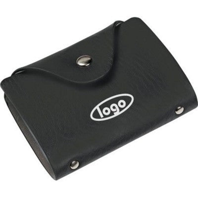 Branded Promotional CARTA GO CARD HOLDER in Black Credit Card Holder From Concept Incentives.