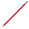 Branded Promotional HICKORY PENCIL in Red with Eraser Pencil From Concept Incentives.