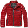 Branded Promotional SCOTIA LIGHT DOWN LADIES JACKET in Red Jacket From Concept Incentives.