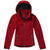 Branded Promotional LANGLEY SOFTSHELL LADIES JACKET in Red Jacket From Concept Incentives.