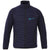 Branded Promotional BANFF HYBRID THERMAL INSULATED JACKET in Navy Jacket From Concept Incentives.