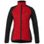 Branded Promotional BANFF HYBRID THERMAL INSULATED LADIES JACKET in Red Jacket From Concept Incentives.