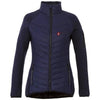 Branded Promotional BANFF HYBRID THERMAL INSULATED LADIES JACKET in Navy Jacket From Concept Incentives.