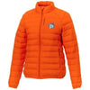 Branded Promotional ATHENAS LADIES THERMAL INSULATED JACKET in Orange Jacket From Concept Incentives.