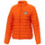 Branded Promotional ATHENAS LADIES THERMAL INSULATED JACKET in Orange Jacket From Concept Incentives.