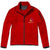 Branded Promotional MANI POWER FLEECE FULL ZIP JACKET in Red Fleece From Concept Incentives.