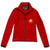 Branded Promotional MANI POWER FLEECE FULL ZIP LADIES JACKET in Red Fleece From Concept Incentives.