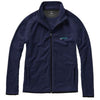 Branded Promotional BROSSARD MICRO FLEECE FULL ZIP JACKET in Navy Fleece From Concept Incentives.