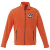 Branded Promotional RIXFORD POLYFLEECE FULL ZIP in Orange Fleece From Concept Incentives.