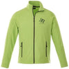 Branded Promotional RIXFORD POLYFLEECE FULL ZIP in Apple Green Fleece From Concept Incentives.