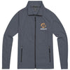 Branded Promotional RIXFORD POLYFLEECE FULL ZIP in Storm Grey Fleece From Concept Incentives.