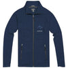 Branded Promotional RIXFORD LADIES POLYFLEECE FULL ZIP in Navy Fleece From Concept Incentives.