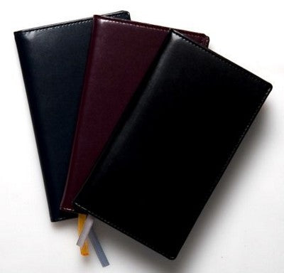 Branded Promotional DELUXE NEWCALF POCKET WALLET with Comb Bound Diary Insert / Notebook Diary From Concept Incentives.