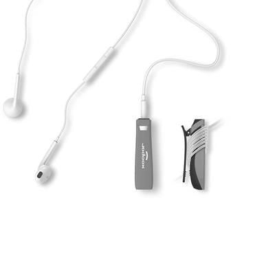 Branded Promotional MANTIS BT RECEIVER Earphones From Concept Incentives.