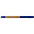 Branded Promotional BAMBOO BALL PEN in Natural & Blue Pen From Concept Incentives.