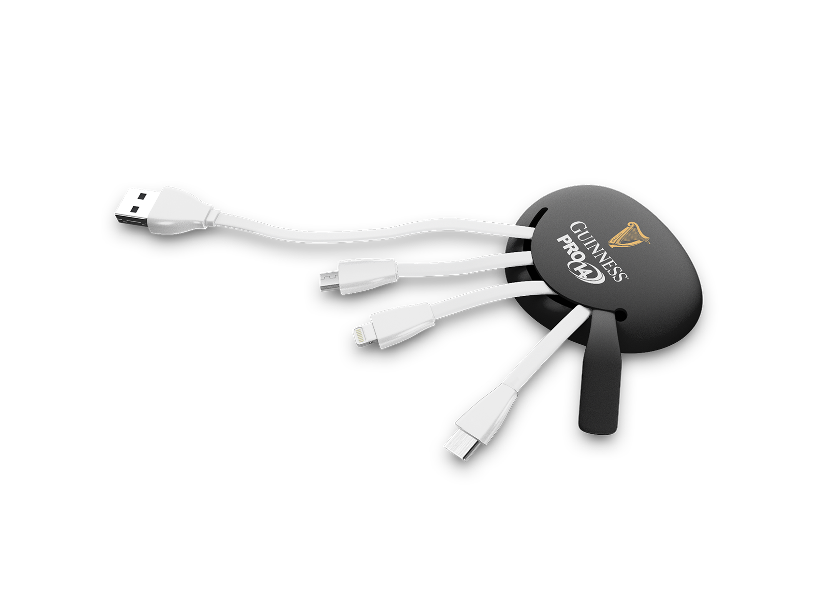 Branded Promotional MULTIPLE USB CHARGER CABLE Cable From Concept Incentives.