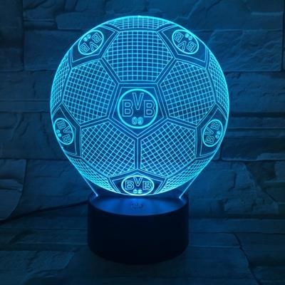 Branded Promotional BASIC 3D PLASTIC LAMP Lamp From Concept Incentives.