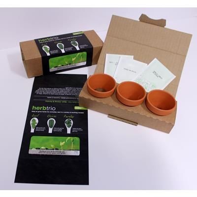 Branded Promotional STANDARD 3-IN-1 GARDEN TRIO Seeds From Concept Incentives.