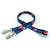 Branded Promotional 1 - 2 INCH DIGITAL SUBLIMATED LANYARD with Double Standard Attachment Lanyard From Concept Incentives.