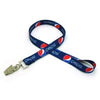Branded Promotional 1 - 2 INCH DIGITAL SUBLIMATED LANYARD with Bulldog Clip Lanyard From Concept Incentives.
