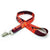 Branded Promotional 3 - 4 INCH DIGITAL SUBLIMATED LANYARD with Bulldog Clip Lanyard From Concept Incentives.