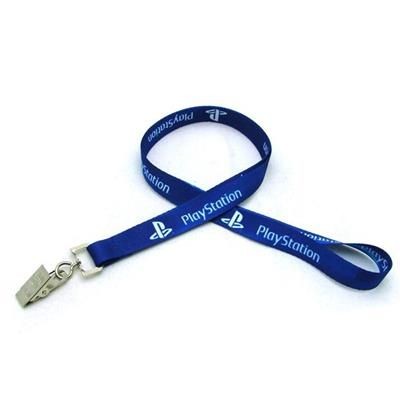 Branded Promotional 5 - 8 INCH DIGITAL SUBLIMATED LANYARD with Bulldog Clip Lanyard From Concept Incentives.