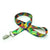 Branded Promotional 7 - 8 INCH DIGITAL SUBLIMATED LANYARD with Bulldog Clip Lanyard From Concept Incentives.