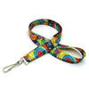 Branded Promotional 7 - 8 INCH DIGITAL SUBLIMATED LANYARD with J Hook Lanyard From Concept Incentives.