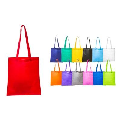 Branded Promotional NON WOVEN SHOPPER TOTE BAG with Long Handles Bag From Concept Incentives.