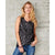 Branded Promotional TIE DYE LADIES VEST TOP Ladies Top From Concept Incentives.