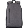 Branded Promotional STREET BACKPACK RUCKSACK in Anthracite Grey Melange Bag From Concept Incentives.