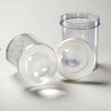 Branded Promotional DESK MAGNIFIER CONTAINER with Rule on Bottom in Clear Transparent Magnifier From Concept Incentives.