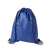 Branded Promotional CHECKER NON-WOVEN SPORTS BAG in Blue & Black Bag From Concept Incentives.