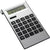 Branded Promotional DESK CALCULATOR in Black & Silver Calculator From Concept Incentives.