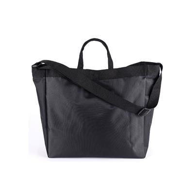 Branded Promotional SHOULDER SHOPPER in Black Bag From Concept Incentives.