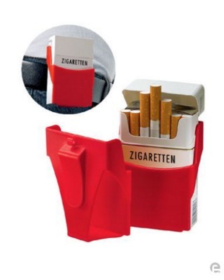 Branded Promotional PLASTIC CIGARETTE BOX HOLDER Cigarette Case From Concept Incentives.