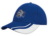 Branded Promotional BRUSHED HEAVY COTTON BASEBALL CAP with Curve Peak Insert Baseball Cap From Concept Incentives.