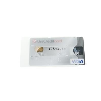 Branded Promotional CREDIT CARD HOLDER FOR ONE CARD Credit Card Holder From Concept Incentives.