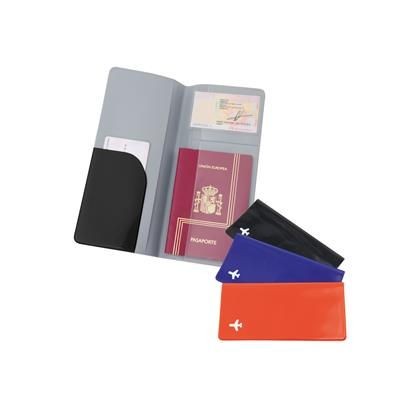 Branded Promotional TRAVEL DOCUMENT CASE Passport Holder Wallet From Concept Incentives.