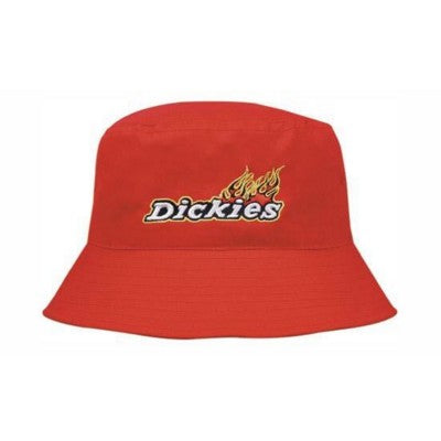 Branded Promotional BREATHABLE POLY TWILL BUCKET HAT Hat From Concept Incentives.