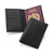 Branded Promotional HAMPTON BLACK LEATHER PASSPORT WALLET Passport Holder Wallet From Concept Incentives.