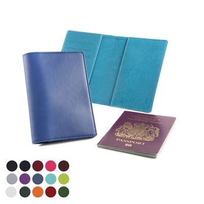 Branded Promotional DELUXE PASSPORT WALLET in Belluno PU Leather Passport Holder Wallet From Concept Incentives.