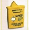 Branded Promotional SHARPSAFE CONTAINER in Yellow Sharps Bin From Concept Incentives.